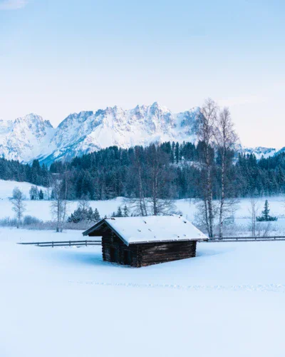 Schwarzsee im Winter